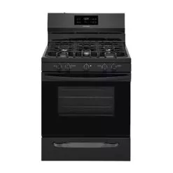 Frigidaire FFGF3054TB 30 Inch Gas Range - Black - Black