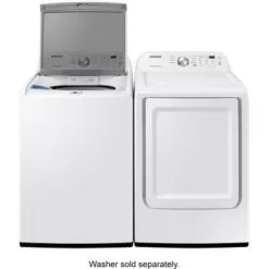 Samsung - 7.2 Cu. Ft. Electric Dryer With Sensor Dry - White -Appliance Shop b5fc71ba 9a48 55b2 99ad 9485b9586707