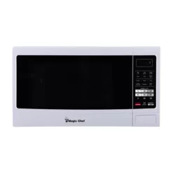 Magic Chef 1.6 Cu. Ft. White Countertop Microwave Oven
