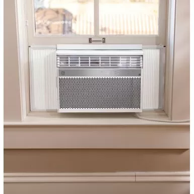 GE - 550 Sq. Ft. 12,000 BTU Smart Window Air Conditioner With WiFi And Remote - White 7 GE - 550 Sq. Ft. 12,000 BTU Smart Window Air Conditioner With WiFi And Remote - White - Image 5