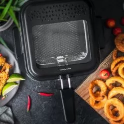 Bella Pro Series - 1.6-qt. Deep Fryer - Stainless Steel -Appliance Shop b7370049 4ea1 543c b871 31ad233b7c8a