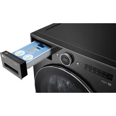 LG - 5.0 Cu. Ft. High-Efficiency Stackable Smart Front Load Washer With Steam And TurboWash 360 - Black Steel 18 LG - 5.0 Cu. Ft. High-Efficiency Stackable Smart Front Load Washer With Steam And TurboWash 360 - Black Steel - Image 16