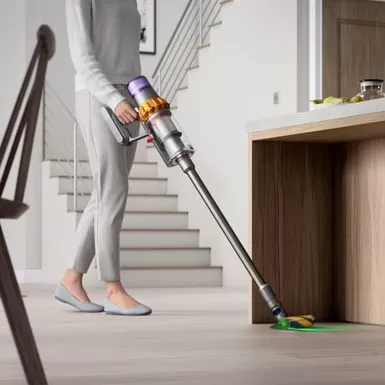 Dyson - V15 Detect Extra Cordless Vacuum - Yellow/Nickel 11 Dyson - V15 Detect Extra Cordless Vacuum - Yellow/Nickel - Image 9
