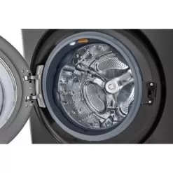 LG 5.0-Cu. Ft. Front Load Washer With Built-In Intelligence, Black Steel -Appliance Shop b790f7ae af56 5f72 9cce 2073db310255