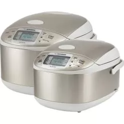 Zojirushi Micom Rice Cooker Stainless Gray - 10 Cup /1.8 Liters - Grey