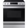 Samsung - 6.3 Cu. Ft. Front Control Slide-In Electric Convection Range With Air Fry & Wi-Fi, Fingerprint Resistant - Stainless Steel -Appliance Shop b84f58a7 550c 54f7 8da0 c1e0532212d2