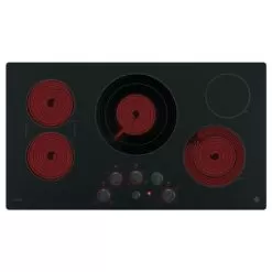 GE 36 Inch 5 Burner Black Electric Cooktop -Appliance Shop b8c208be b998 4c08 8894 5ee5961733e2