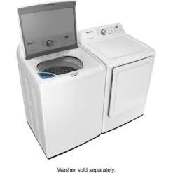 Samsung - 7.2 Cu. Ft. Electric Dryer With Sensor Dry - White -Appliance Shop b8e2417e e423 53f0 858e 0050ec353cc1