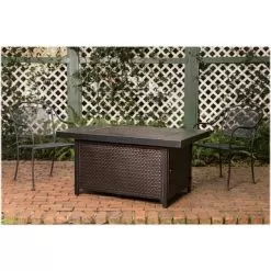 Fire Sense - Weyland Rectangular Aluminum LPG Fire Pit - Antique Bronze 13 Fire Sense - Weyland Rectangular Aluminum LPG Fire Pit - Antique Bronze -Appliance Shop b92c84c4 caa2 59c4 9028 0e085ec7287b