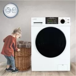 Equator Digital Touch 18 Lbs Compact 110V Washer 1400 RPM 4 Memory & 16 Programs - White -Appliance Shop b9e06fdf c334 4b47 8165 d451263b3642