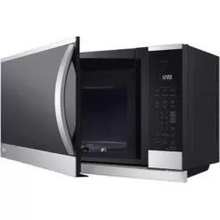 LG - 2.1 Cu. Ft. Over-the-Range Microwave With Sensor Cooking And ExtendaVent 2.0 - Stainless Steel 24 LG - 2.1 Cu. Ft. Over-the-Range Microwave With Sensor Cooking And ExtendaVent 2.0 - Stainless Steel -Appliance Shop ba294fe8 9dd4 5730 9633 0be2199241da
