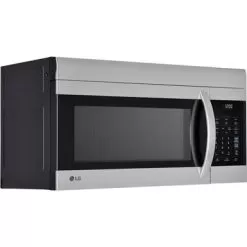 LG - 1.7 Cu. Ft. Over-the-Range Microwave With EasyClean - Stainless Steel -Appliance Shop ba4d1004 41de 4b15 b878 76c5c4d479d4