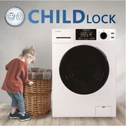 Equator Digital Compact 110V Vented/Ventless 18 Lbs Combo Washer Dryer 1400 RPM - Silver -Appliance Shop bb9950ca 688a 4513 bfdd d47d325f2fac