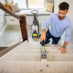 BISSELL - Big Green PET PLUS Upright Deep Cleaner - Green And Grey -Appliance Shop bbd71afa b147 59f8 ba03 ab1af21e1dfa