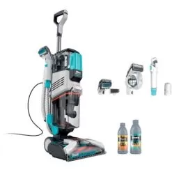 Shark - CarpetXpert With Stainstriker Technology Corded Upright Deep Carpet And Upholstery Cleaner With Built-in Spot Remover - White