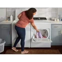 Whirlpool - 7 Cu. Ft. Electric Dryer With Moisture Sensing - White 17 Whirlpool - 7 Cu. Ft. Electric Dryer With Moisture Sensing - White -Appliance Shop bbef5f0d 9a12 522f b244 17af85643d5c