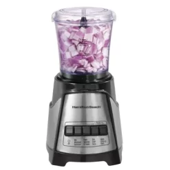 Hamilton Beach - 2-in-1 Blender And Chopper Black-SS -Appliance Shop bbfd52b9 245d 4a5b a172 55d12a8d907b