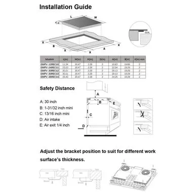 2 Piece Kitchen Appliances Packages Including 36" Radiant Electric Cooktop And 36" Under Cabinet Range Hood - 36" 5 2 Piece Kitchen Appliances Packages Including 36" Radiant Electric Cooktop And 36" Under Cabinet Range Hood - 36" - Image 3