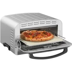 Cuisinart - Indoor Pizza Oven - Silver -Appliance Shop bc15bd38 c24a 5b56 8b47 4c44626de0c3