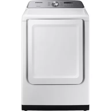 Samsung 7.4-cu. Ft. Electric Dryer With Sensor Dry In White 3 Samsung 7.4-cu. Ft. Electric Dryer With Sensor Dry In White
