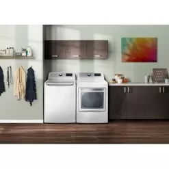 LG - 7.3 Cu. Ft. Smart Electric Dryer With EasyLoad Door - White 25 LG - 7.3 Cu. Ft. Smart Electric Dryer With EasyLoad Door - White -Appliance Shop bc5b3723 3363 53ee 86f3 d097af4c2d4e
