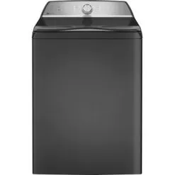 GE Profile - 5.0 Cu Ft High Efficiency Smart Top Load Washer With Smarter Wash Technology, Easier Reach & Microban Technology - Diamond Gray