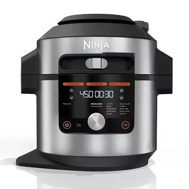 Ninja - Foodi 14-in-1 8qt. XL Pressure Cooker & Steam Fryer With SmartLid - Stainless/Black 15 Ninja - Foodi 14-in-1 8qt. XL Pressure Cooker & Steam Fryer With SmartLid - Stainless/Black - Image 13