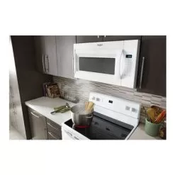 Whirlpool 1.7 Cu. Ft. White Over-the-range Microwave Hood Combination With Electronic Touch Controls -Appliance Shop bd8d8403 d894 459e 9b0c 2dbba9190dd8