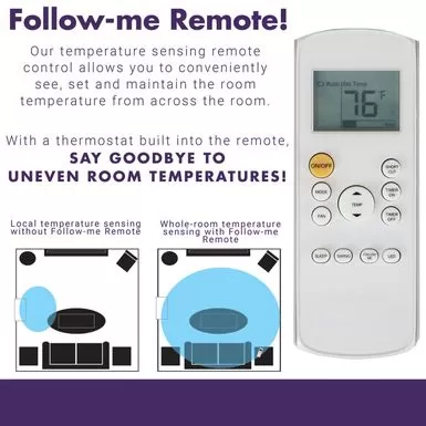 6,000 BTU Window Air Conditioner, Sleek Design, Energy Star 7 6,000 BTU Window Air Conditioner, Sleek Design, Energy Star - Image 5