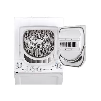 Ge Unitized Spacemaker 24" White Stack Washer With Gas Dryer 16 Ge Unitized Spacemaker 24" White Stack Washer With Gas Dryer - Image 14