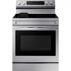 Samsung - 6.3 Cu. Ft. Freestanding Electric Convection+ Range With WiFi, No-Preheat Air Fry And Griddle - Stainless Steel 28 Samsung - 6.3 Cu. Ft. Freestanding Electric Convection+ Range With WiFi, No-Preheat Air Fry And Griddle - Stainless Steel -Appliance Shop be04c2d8 aecb 4621 b0cc c5db985582e9