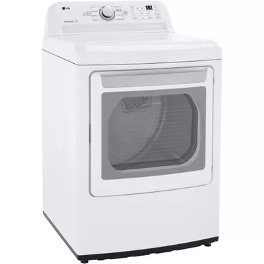 LG - 7.3 Cu. Ft. Smart Gas Dryer With Sensor Dry - White 12 LG - 7.3 Cu. Ft. Smart Gas Dryer With Sensor Dry - White - Image 10