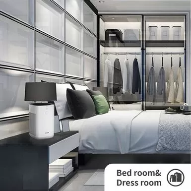 Klarwind HEPA H13 Grade Smart Air Purifier 100 - White 5 Klarwind HEPA H13 Grade Smart Air Purifier 100 - White - Image 3