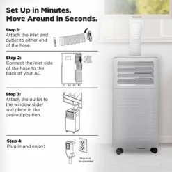 TCL 7,500 BTU Smart Portable Air Conditioner 14 TCL 7,500 BTU Smart Portable Air Conditioner -Appliance Shop bf62697a 9f65 4457 a64f 8f428af0fca9