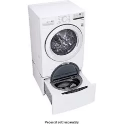 LG - 4.5 Cu. Ft. High Efficiency Stackable Front-Load Washer With 6Motion Technology - White 25 LG - 4.5 Cu. Ft. High Efficiency Stackable Front-Load Washer With 6Motion Technology - White -Appliance Shop bf9b2066 a115 523e 9047 d5e379572731