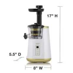Omega - Cold Press 365 Vertical Masticating Juicer - White 13 Omega - Cold Press 365 Vertical Masticating Juicer - White -Appliance Shop c00a6d13 57ad 5815 87b7 015ad55b9dee