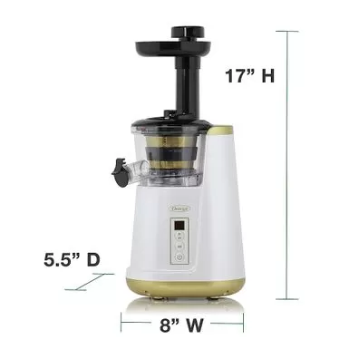 Omega - Cold Press 365 Vertical Masticating Juicer - White 7 Omega - Cold Press 365 Vertical Masticating Juicer - White - Image 5