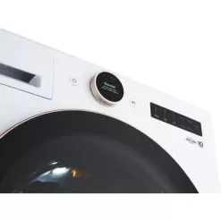 LG - 5.0 Cu. Ft. High-Efficiency Smart Front Load Washer With Steam And TurboWash 360 - White -Appliance Shop c050f95b dbda 5ac9 98b0 ea8a61ef81f0