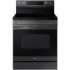 Samsung 6.3-Cu. Ft. Smart Freestanding Electric Range With No-Preheat Air Fry And Convection, Brushed Black