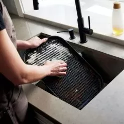 Ninja - Woodfire ProConnect Premium XL Outdoor 7-in-1 Grill & Smoker, App Enabled, Air Fryer, 2 Built-In Thermometers - Blue -Appliance Shop c08d8934 c69a 57bd 9aec 3cbd8c42885d