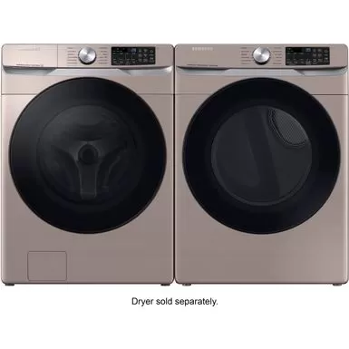 Samsung - 4.5 Cu. Ft. Large Capacity Smart Front Load Washer With Super Speed Wash - Champagne 10 Samsung - 4.5 Cu. Ft. Large Capacity Smart Front Load Washer With Super Speed Wash - Champagne - Image 8