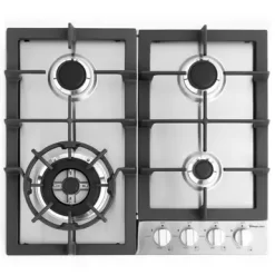 Magic Chef 24'" Built-In Gas Cooktop In Stainless Steel