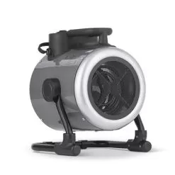 NewAir - 170 Sq. Ft. Portable Electric Garage Heater With Adjustable Tilt Head - Gray -Appliance Shop c10b014f 1e17 52a6 a923 0c83001b3c32