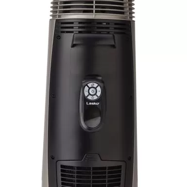 Lasko - 1500-Watt Full-Circle Warmth Ceramic Tower Space Heater With Remote Control - Black 8 Lasko - 1500-Watt Full-Circle Warmth Ceramic Tower Space Heater With Remote Control - Black - Image 6