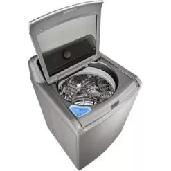 LG - 5.5 Cu. Ft. High Efficiency Smart Top Load Washer With TurboWash3D - Graphite Steel -Appliance Shop c2abf162 2c8c 5f8f 84cc 5e58bf4853a6