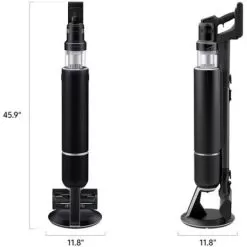 Samsung - BESPOKE Jet AI Cordless Stick Vacuum With All-in-One Clean Station - Satin Black -Appliance Shop c311ce32 2103 58e6 8f4f 9e1474da3b9b