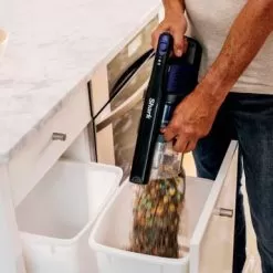 Shark - Pet Cordless Stick Vacuum With XL Dust Cup, LED Headlights - Blue Iris -Appliance Shop c31fed48 850a 5d23 a79b cb26123d3ec4