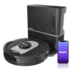 Shark - AI Ultra Robot Vacuum With Matrix Clean, Home Mapping, HEPA Bagless Self Empty Base, WiFI Connected - Black -Appliance Shop c3292097 02f0 4c8e b1ee 0386927ec6af