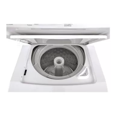 Ge Unitized Spacemaker 24" White Stack Washer With Gas Dryer 10 Ge Unitized Spacemaker 24" White Stack Washer With Gas Dryer - Image 8