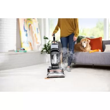 BISSELL - Revolution Hydrosteam Pet Corded Upright Deep Cleaner - Titanium/Copper Harbor 8 BISSELL - Revolution Hydrosteam Pet Corded Upright Deep Cleaner - Titanium/Copper Harbor - Image 6
